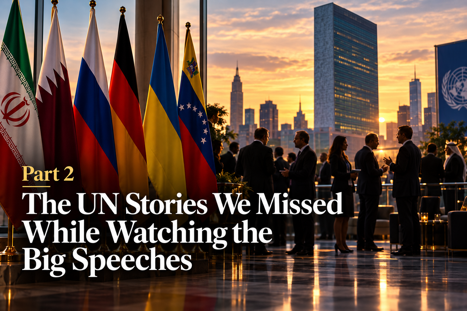 Part Two: The UN Stories We Missed While Watching the Big Speeches