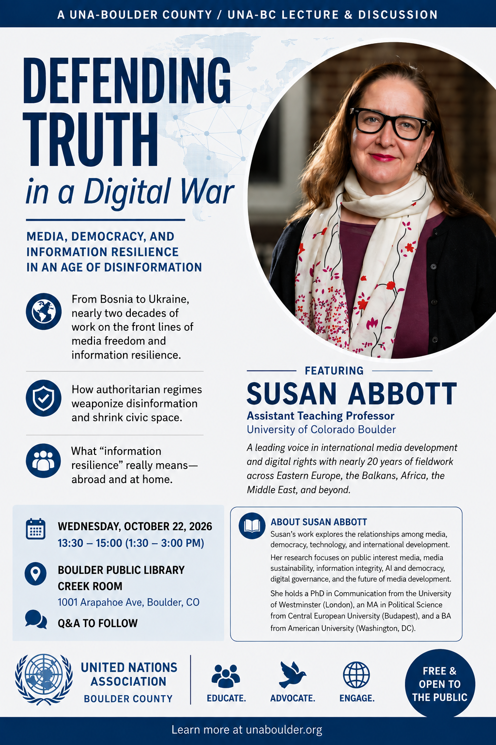 Who Watches the Watchers? Susan Abbott on Journalism, Power and the Struggle to Defend Truth