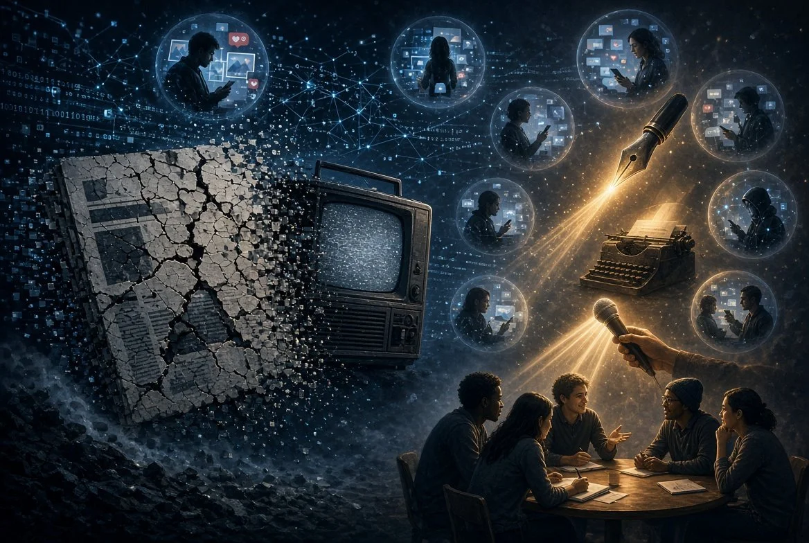 Is This the End of Institutional Media? Susan Abbott on AI, Algorithmic Echo Chambers and the Search for an Antidote
