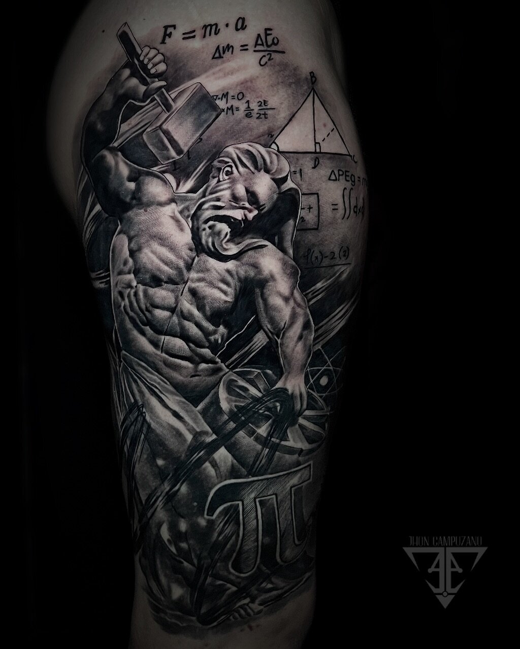 Tattoo done by @jhoncampuzanotattoo 

Jhon is now taking appointments for March and April to book contact him directly by filling an application on his website 
www.Jhoncampuzanotattoos.com