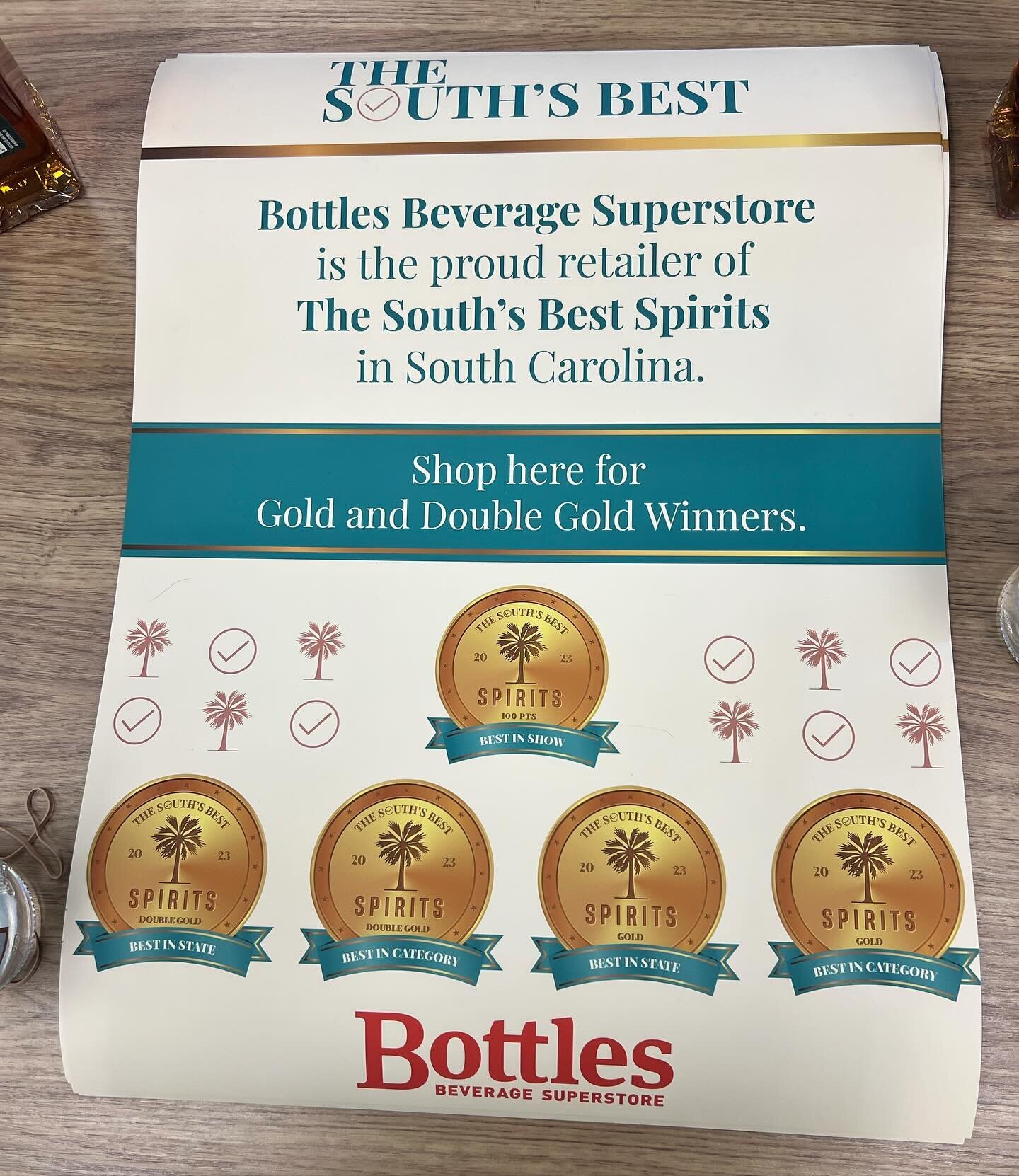 🎉 Spotlight on Bottles, Our Exclusive Retail Partner in South Carolina! 🎉

🏆Winning brands at America&rsquo;s Best Spirits Awards get a unique chance to be featured at exclusive retail partners across the country. In South Carolina that&rsquo;s @s