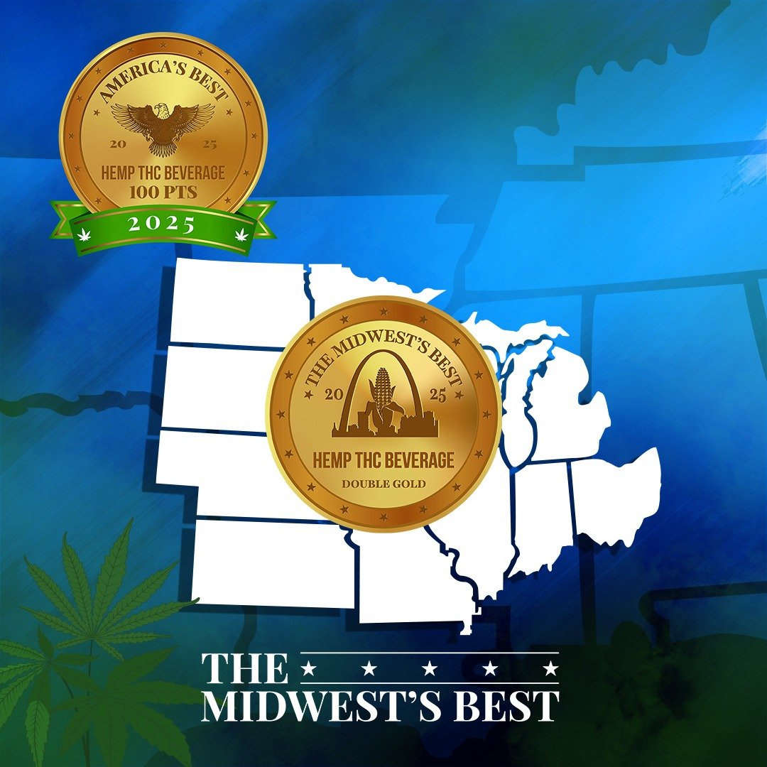 From St. Louis to Chicago, we&rsquo;re sipping our way through the Midwest to find the best! 🌟🍹

Think your hemp THC beverage has what it takes to win Double Gold? Enter now! - [Link in Bio]

#MidwestsBest #AmericasBest #HempTHCBeverage #DrinkCompe