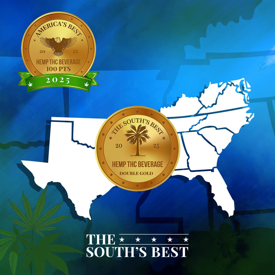 Is your hemp THC bevvy ready to take the South by storm? From bayous to backroads, it&rsquo;s time to shine!

The 2025 America&rsquo;s Best Hemp THC Beverage Awards are heating up, and we&rsquo;re pouring DOUBLE GOLD. 🏅🏅

Got bold flavor and Southe