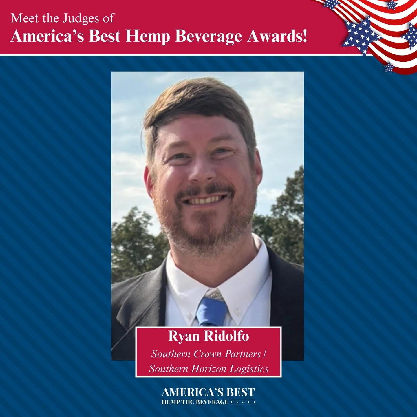 🌟 Meet the Judges 🌟
We&rsquo;re excited to welcome Ryan Ridolfo of SCP/SHL as one of our judges for the America&rsquo;s Best Hemp Beverage Awards! 🍹

With more than 15 years of experience in beverage and alcohol distribution, Ryan has built a care