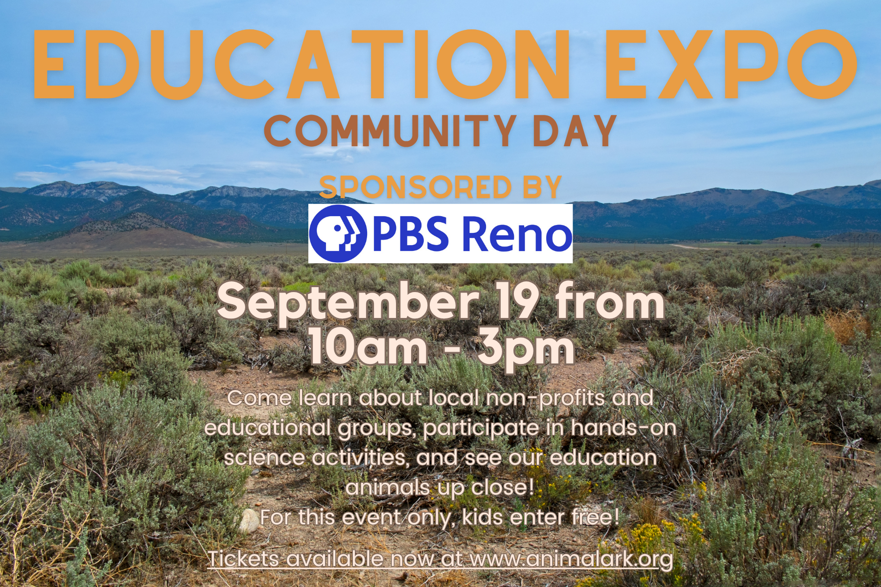 Education Expo Community day sponsored by PBS Reno