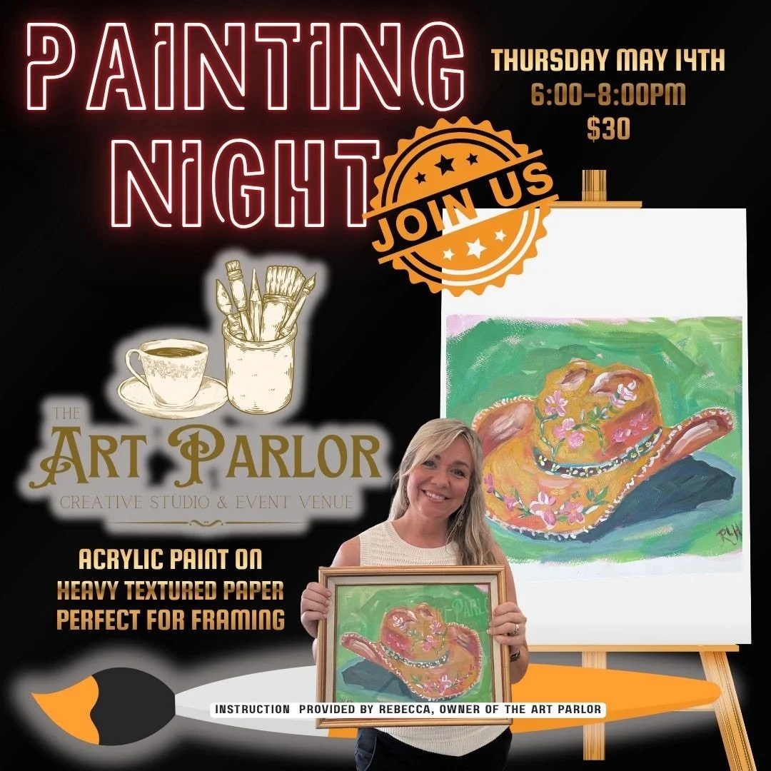 Cowgirl Hat Paint Night