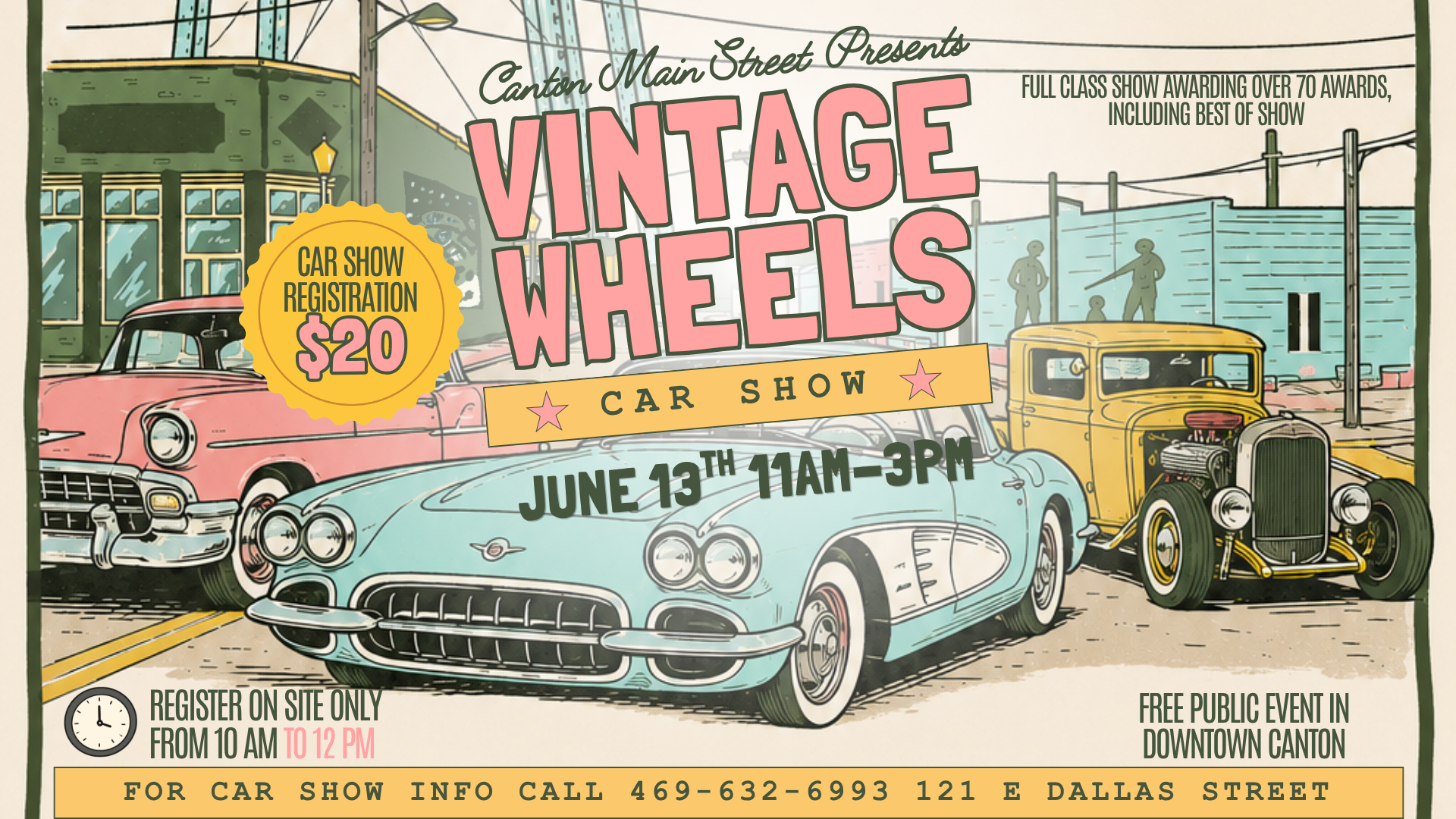 Downtown Car Show
