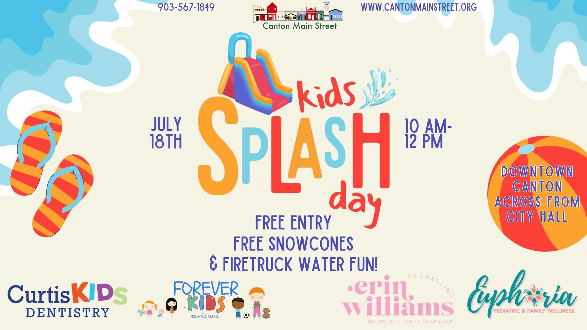 Free Kids Splash Day