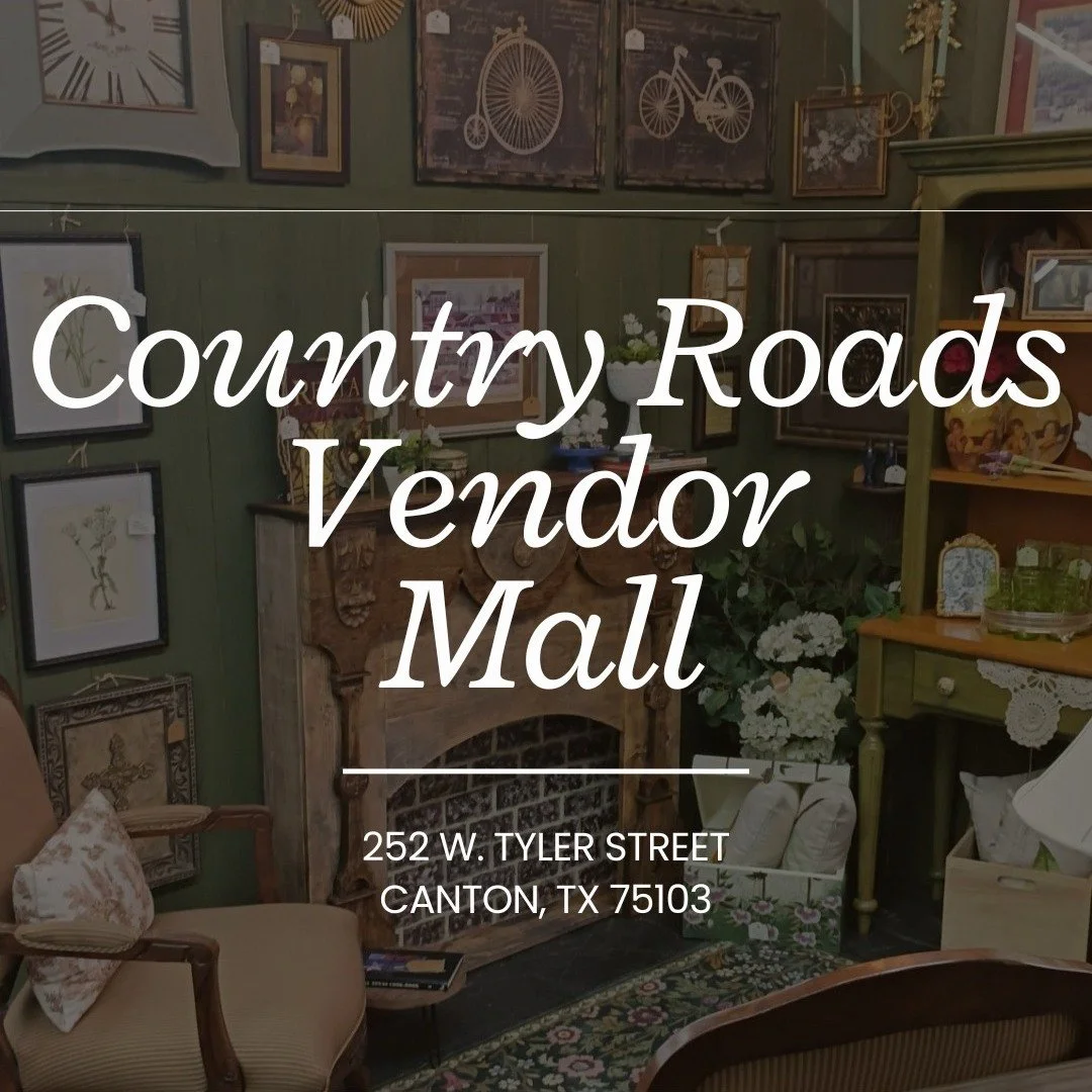 Planning a shopping day downtown? Make sure Country Roads Vendor Mall is on your list! Located at 252 W. Tyler Street, it is the perfect place to browse unique treasures.

🛍️ Huge Variety: Dozens of vendors in one convenient location.

⏰ Open Daily: