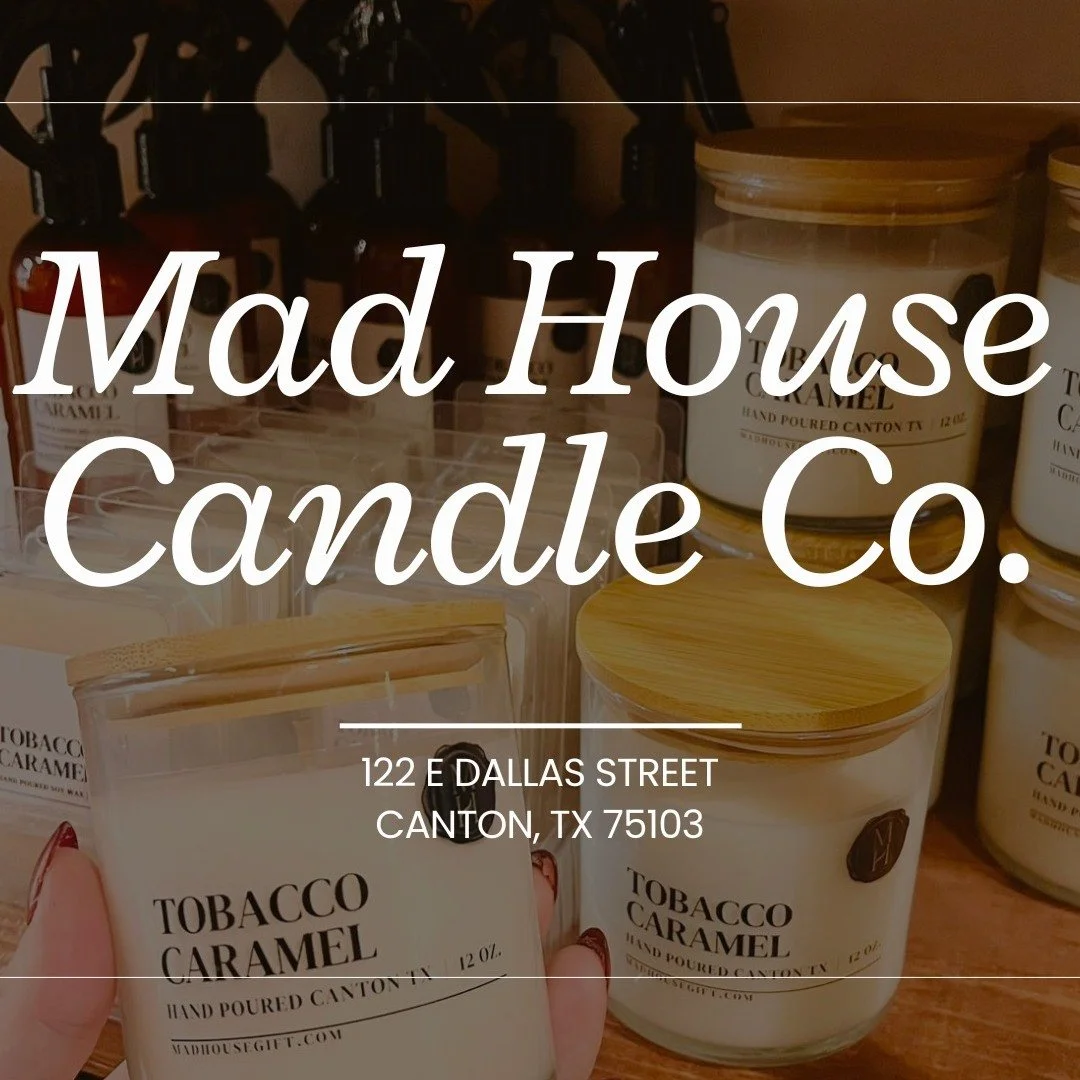 Elevate Your Home with Mad House Candle Co.! 🧺🌿✨
.
If you want your home to feel (and smell!) like an absolute sanctuary, you have to visit Mad House Candle Co. at 122 E. Dallas Street!
.
What makes this spot so special is the incredible heart and 