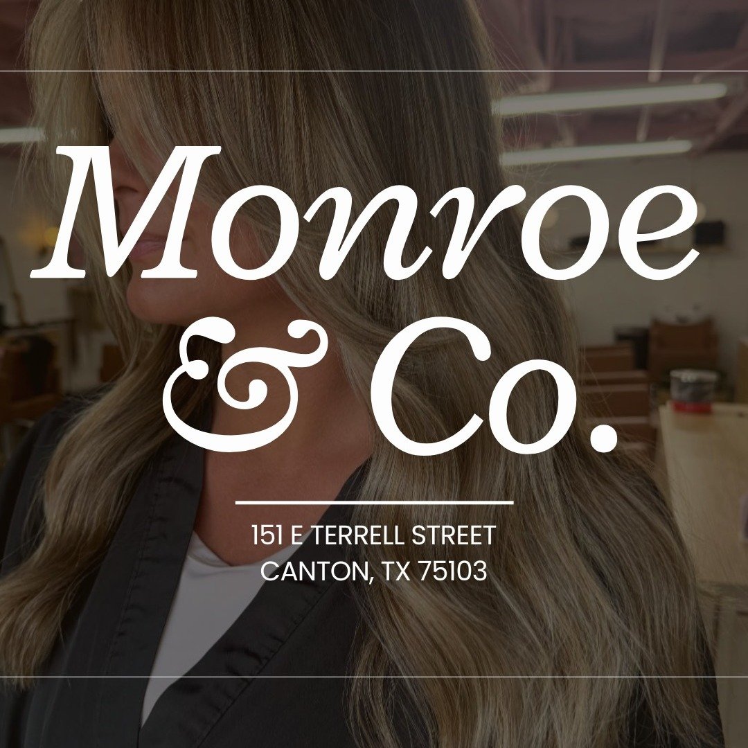 Refresh Your Look at Monroe &amp; Co.! 💇&zwj;♀️💅✨
.
Ready for a little self-care? Monroe &amp; Co. at 151 E. Terrell Street is a fantastic addition to our wonderful downtown beauty scene, offering a full lineup of services to help you look and feel
