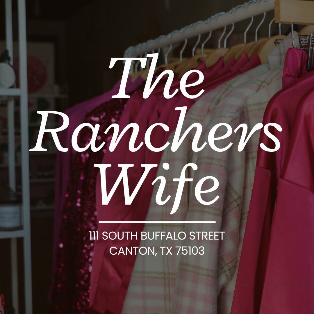 Texas Glam &amp; Southern Style at The Rancher's Wife Boutique! 🤠👗✨
.
If you&rsquo;re looking for that perfect mix of Texas Glam and Southern Style, you have to stop by The Rancher's Wife Boutique! Located right on the Square at 111 S. Buffalo Stre