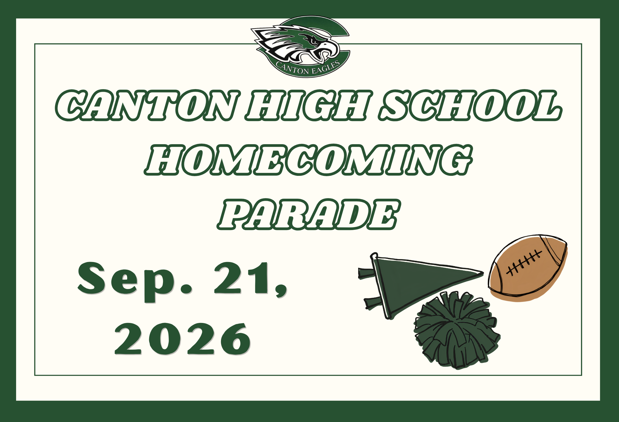 Canton Homecoming Parade