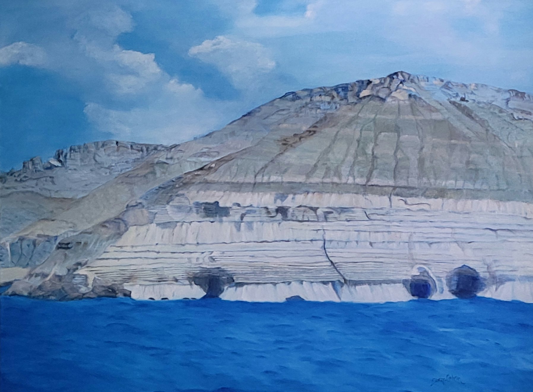 The Journey-Gazing- oil on canvas, 32x42-2023
Sacha Colvin