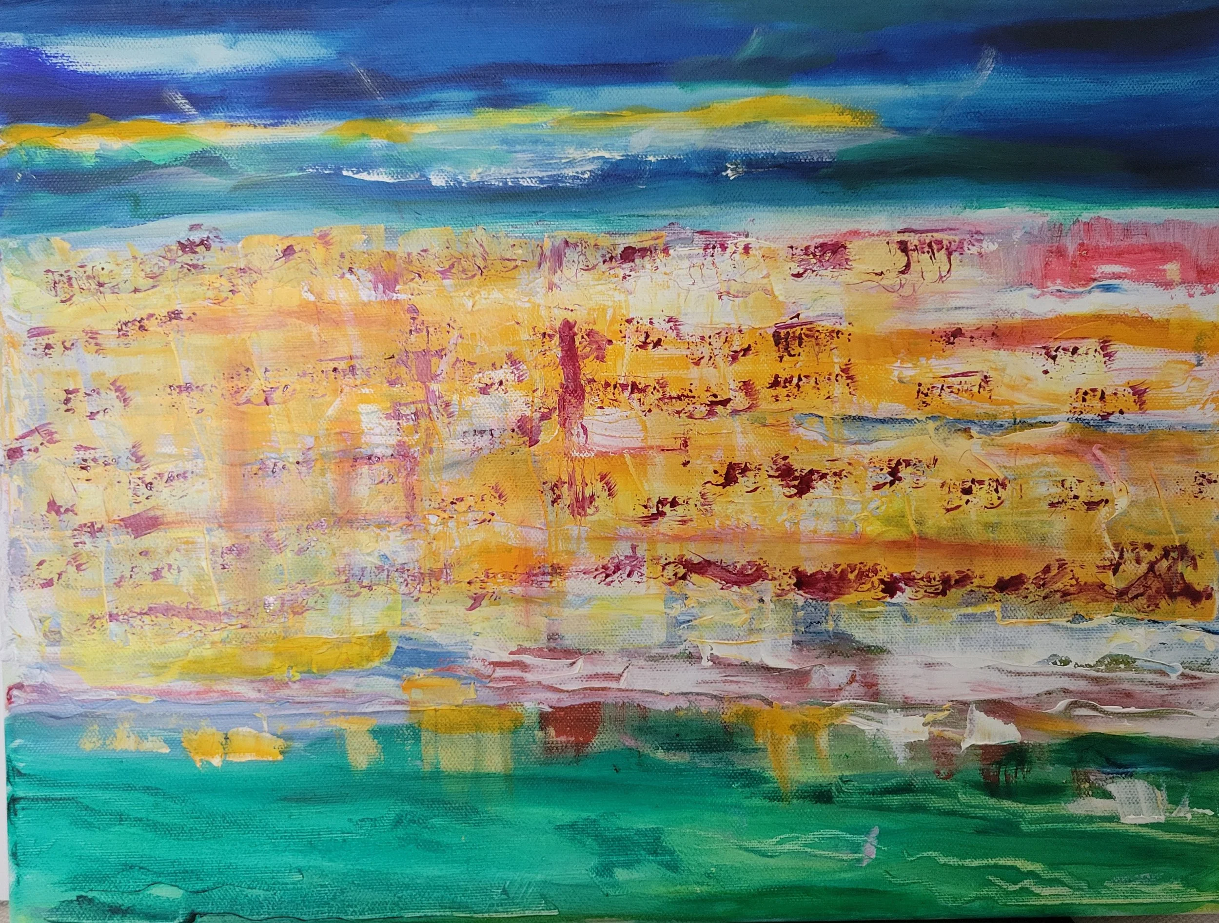 Summer Lantern, oil on canvas, 2025
12x16x0.75