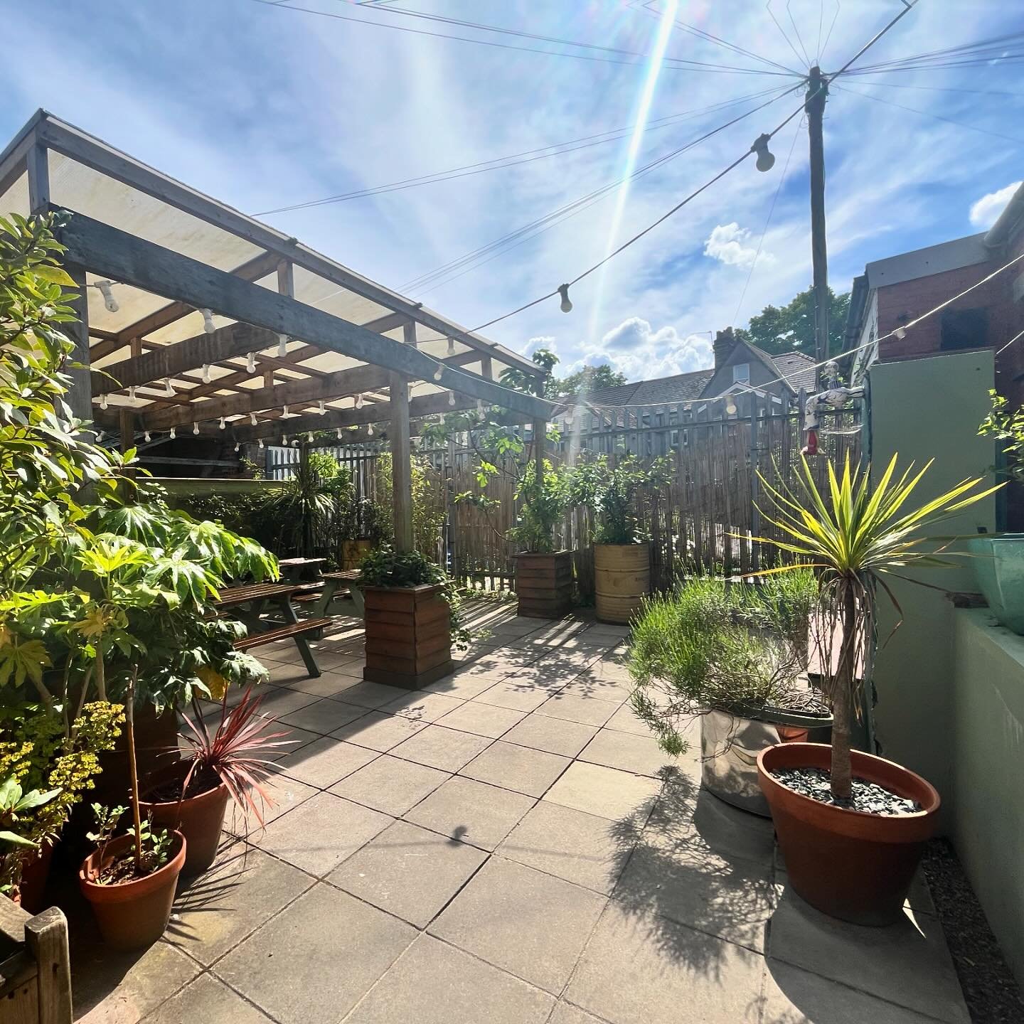 The perfect beer garden in Cardiff doesn&rsquo;t exis&hellip;

Our south facing sun-trap garden is open all afternoon and evenings on weekends and catches the rays across all hours 🌞🌿 We now have the music from inside the bar shared outside via spe