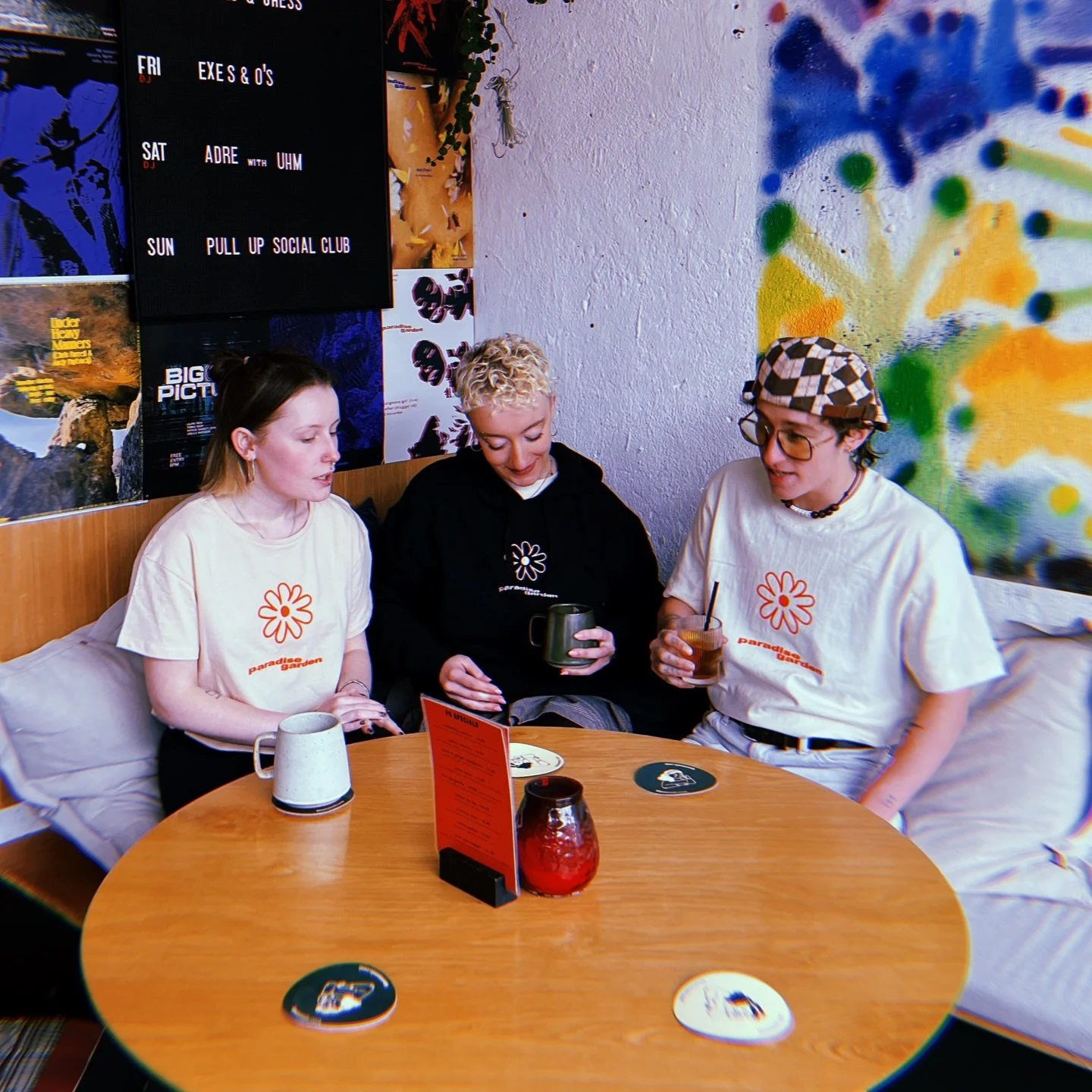 ⚡️ FLASH MERCH SALE ⚡️

We&rsquo;re down to our very last few tees and hoodies - grab one quick and use the code PG30 to get a cheeky 30% discount on tees and hoodies when you check out on our website.

Remaining stock and sizes:
Hoodie - one of each