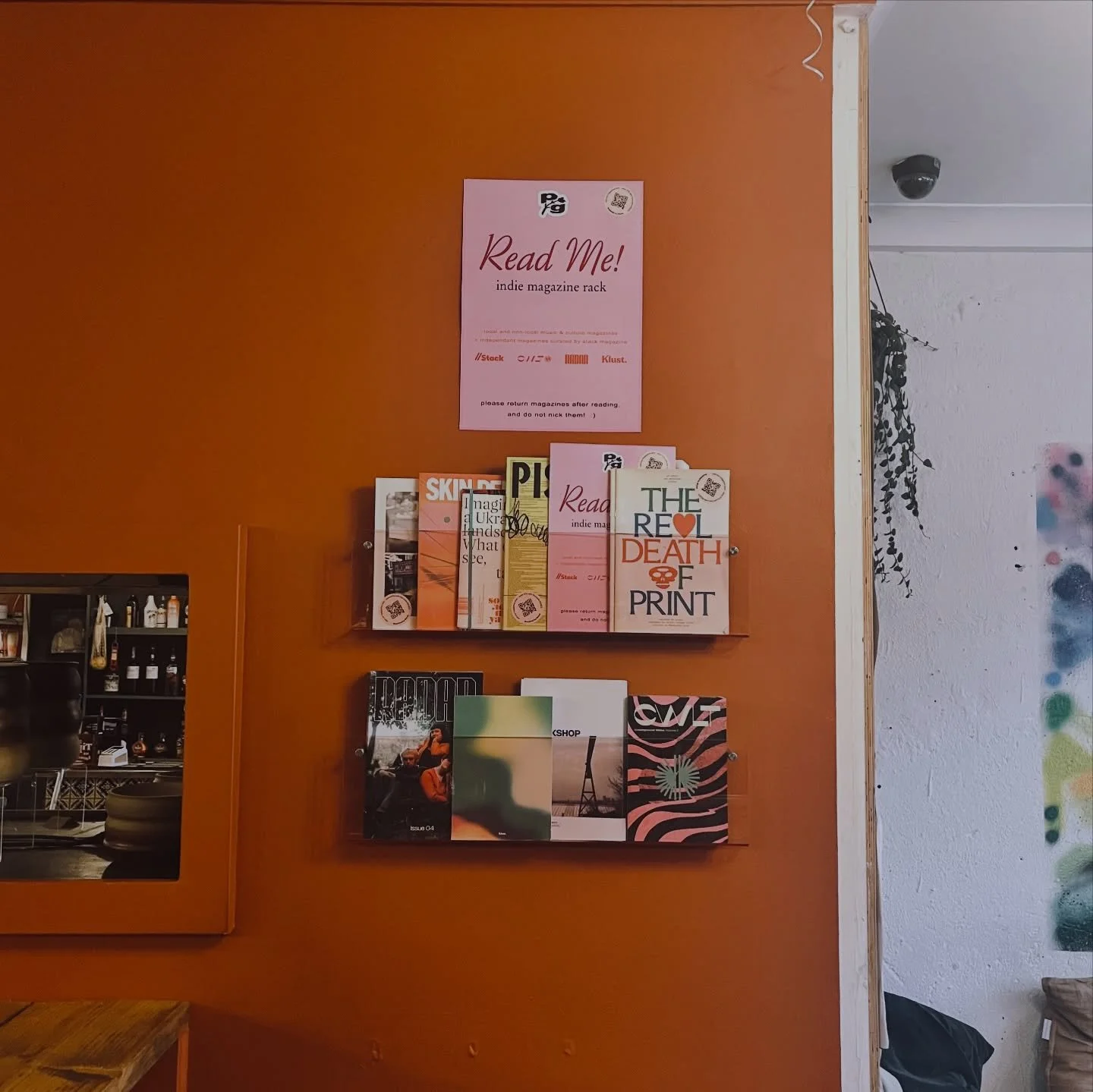 Welcome to PG&rsquo;s new indie magazine rack 📚✨

You may have noticed our collection of independent magazines behind the bar - a great collection of local and non-local music and culture zines including the likes of @klustmusic, @radarmagcardiff an