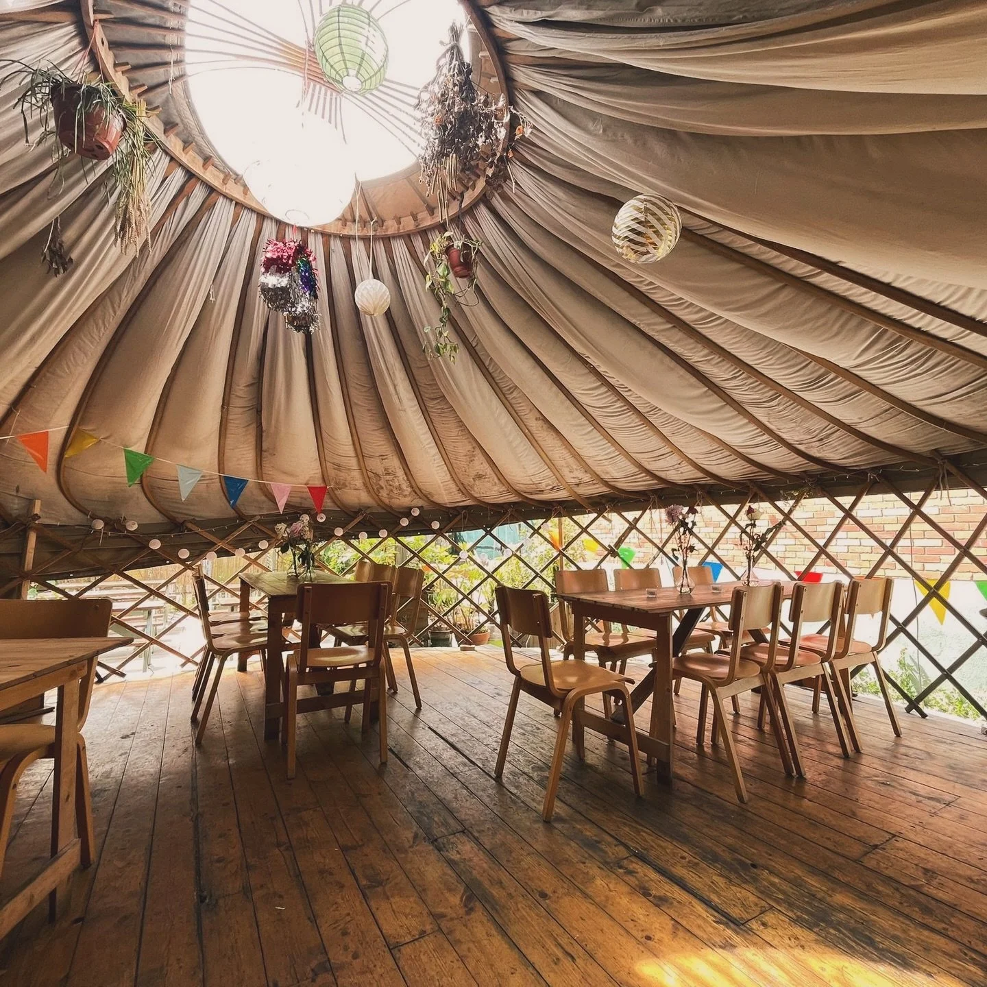 Special offer on YURT HIRE - this weekend! 🛖✨

The sun is finally out, and somehow our yurt is still available all weekend, so if you have a group of friends who would like to have this space privately this weekend, we&rsquo;re offering hire for jus