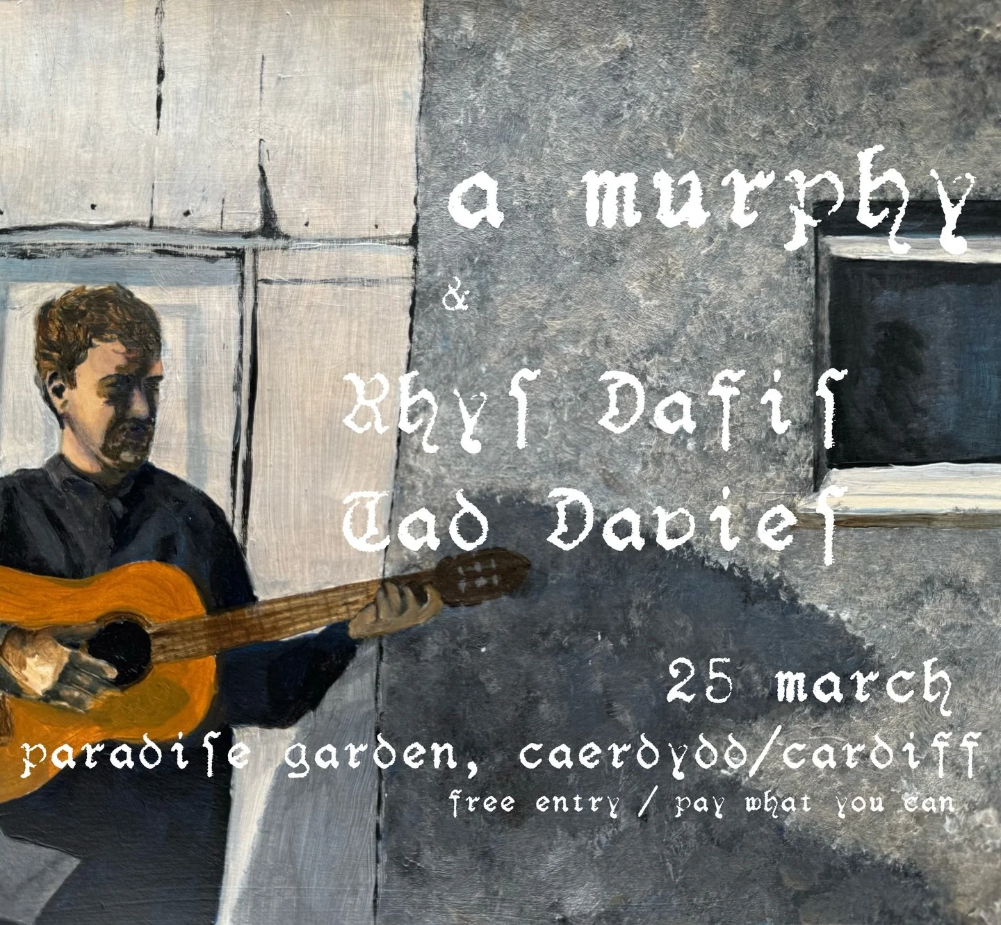 Kicking this week off we&rsquo;ve got a double instalment on Wednesday at PG! 🌿✨

In the yurt we have @a____murphy showcasing his newly released album &lsquo;haunt&rsquo; with support from @rhys_dafis &amp; @tad_miwsic - a fantastic line up of ambie
