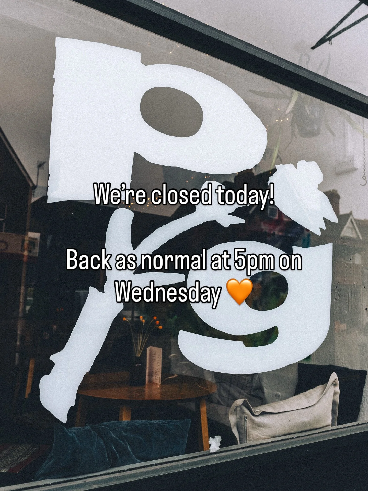 We&rsquo;ll be closed today to give us some space for some much needed venue maintenance over the next couple days! 

We&rsquo;ll be back open again as normal on Wednesday with  241 cocktails from 5pm-8pm 🍸✨