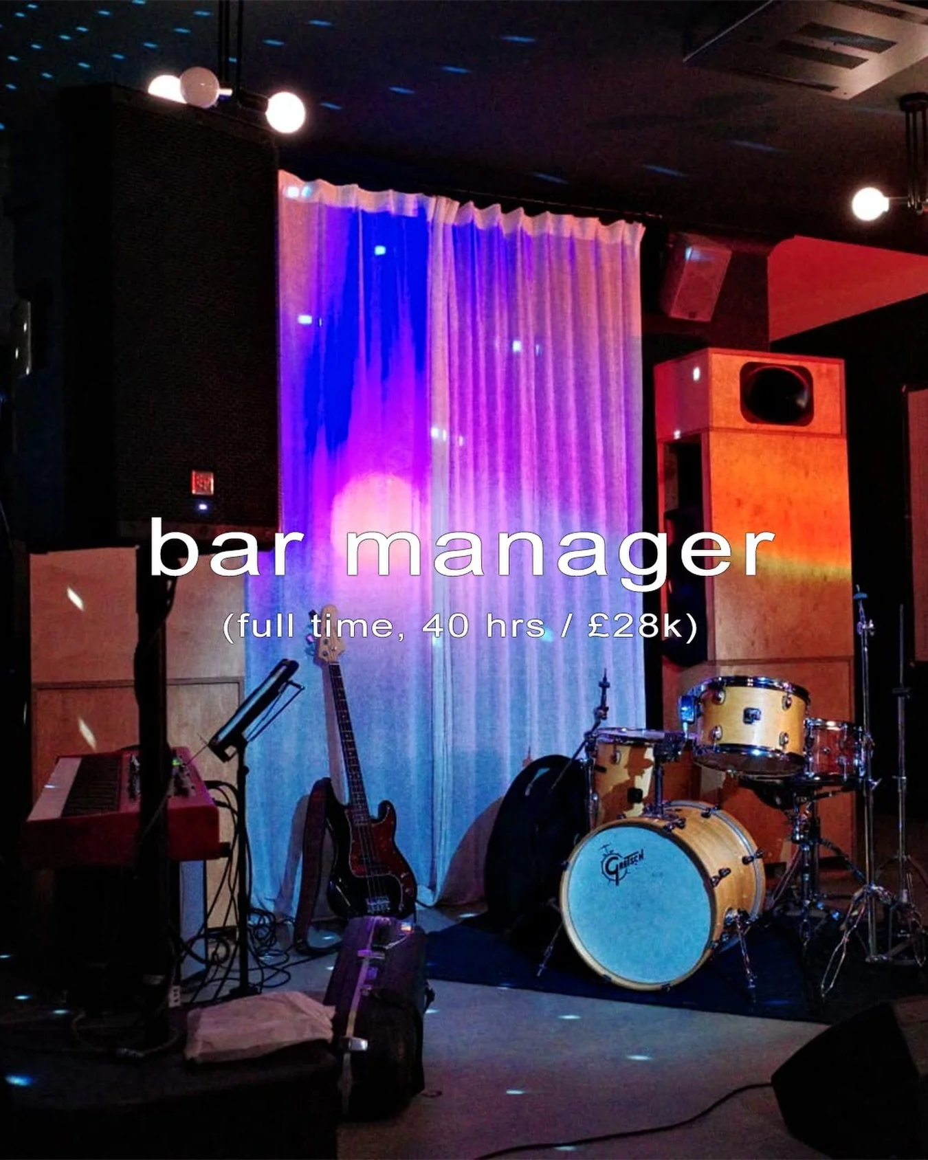 We&rsquo;re hiring!

Our wonderful manager Hunter is heading off after the summer to pastures new, so we&rsquo;re looking for a full time bar manager to join us in August and take the reins of day-to-day bar and event operations at PG.

If you are a 
