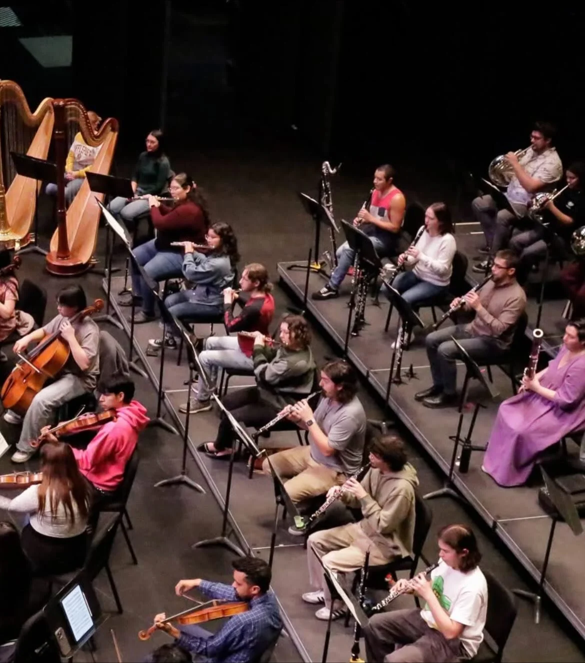 Running out of breath playing Mahler 4

Thank you @fotosde.gabby ☺️☺️☺️

#lasvegasmusic #lasvegasmusicians #bassclarinet  #backunmusical #clarinet