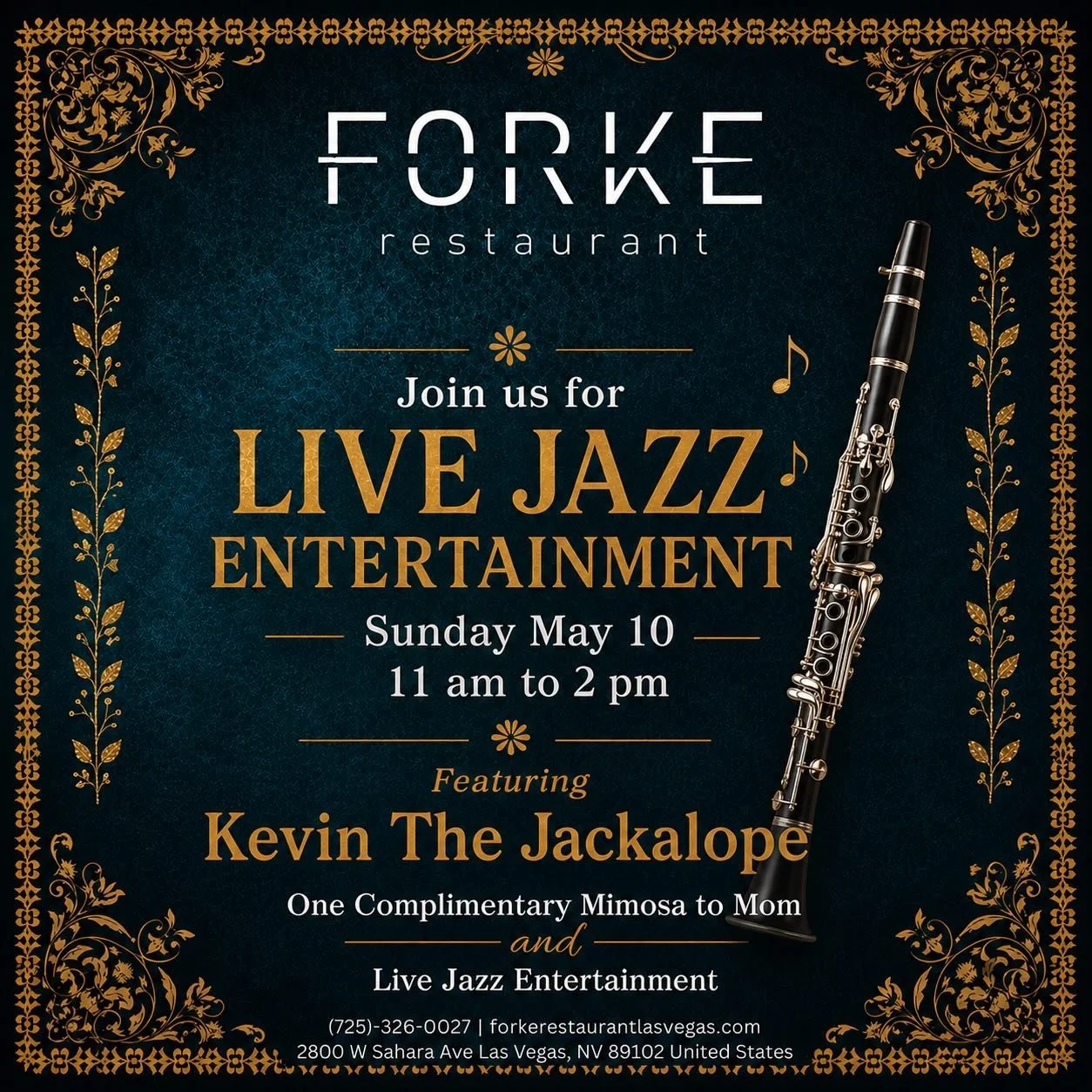 This Sunday! At @forkerestaurant Kayla and I will be performing together! We&rsquo;re so excited to play and sing together 

This menu is great and the music will be awesome! 
@kaylaleighvocals 

#lasvegasmusic #lasvegassinger #lasvegasjazz #lasvegas