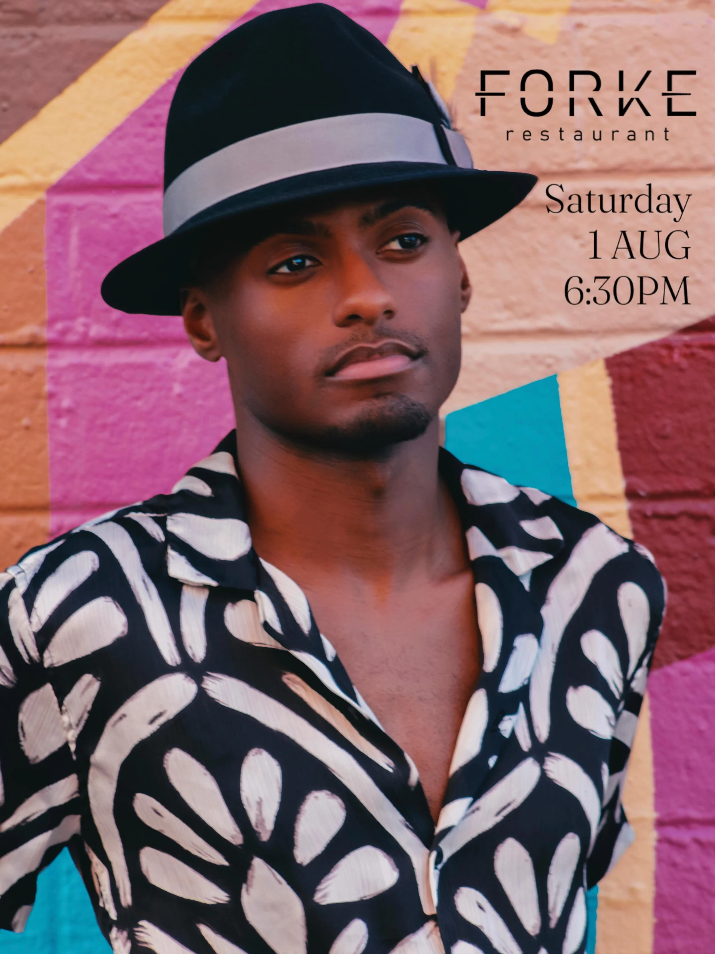 I&rsquo;m out of town this weekend, so my normal Saturday show at @forkerestaurant will be covered by my extremely talented friend @keimaari 

A close collaborator of mine, Keimaari&rsquo;s voice is effortlessly smooth and underscored by his amazing 