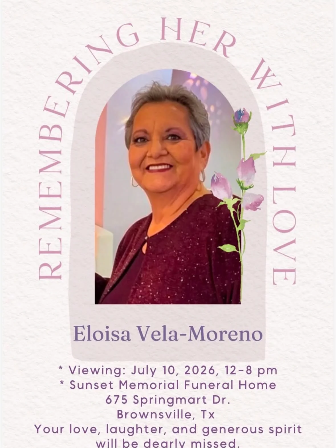 To know you was to know love, laughter, and joy. I&rsquo;ll carry you with me always. 

&lsquo;Bye, gramma, I love you!&rsquo;
&lsquo;I love you more!&rsquo;