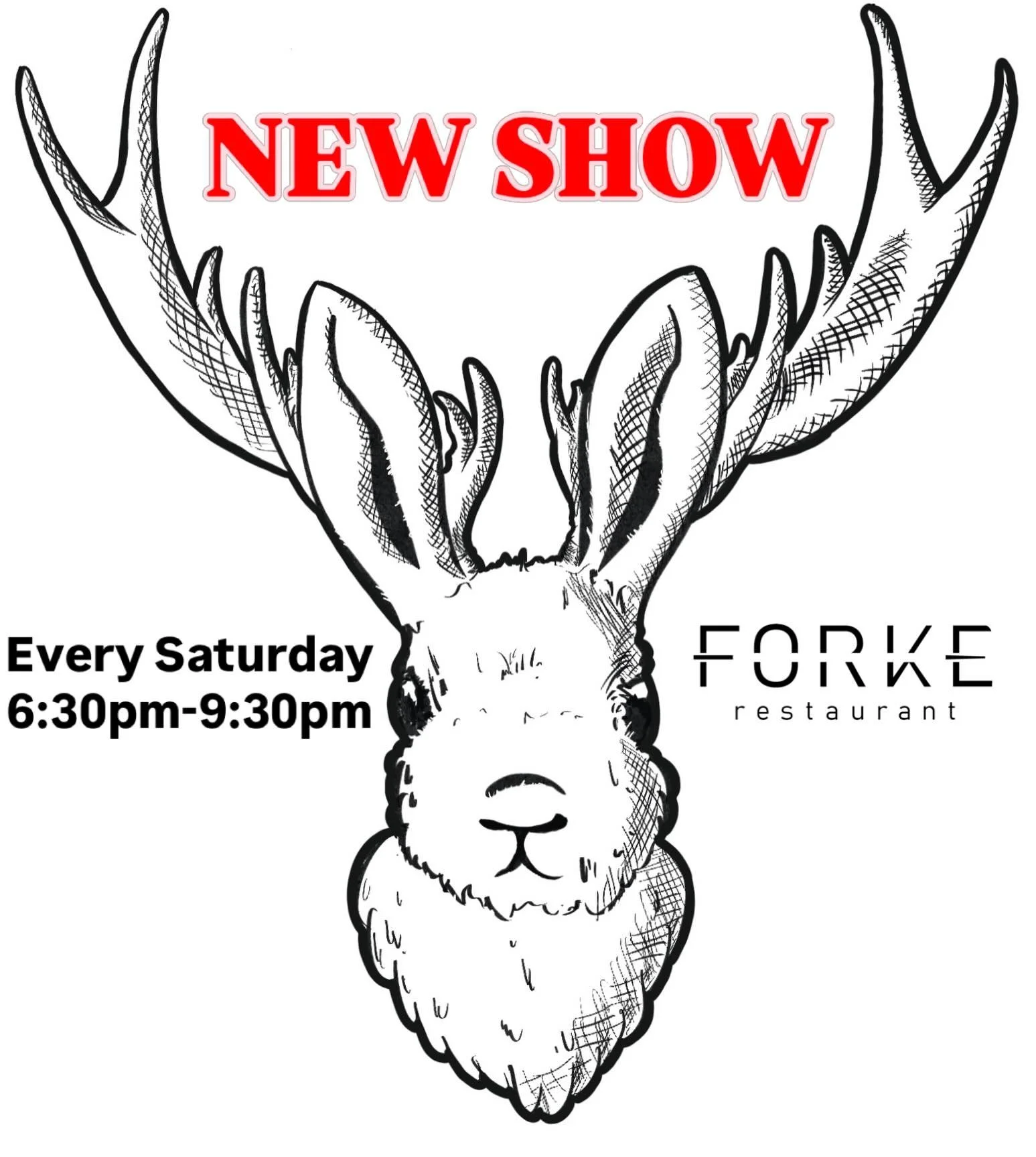 I&rsquo;m excited to announce that I&rsquo;ll now be playing a weekly solo show, Saturdays from 6:30pm-9:30pm at @forkerestaurant!

I&rsquo;m so happy to bring the vibe to this awesome restaurant and share the entertainment with @bootsybardot and her