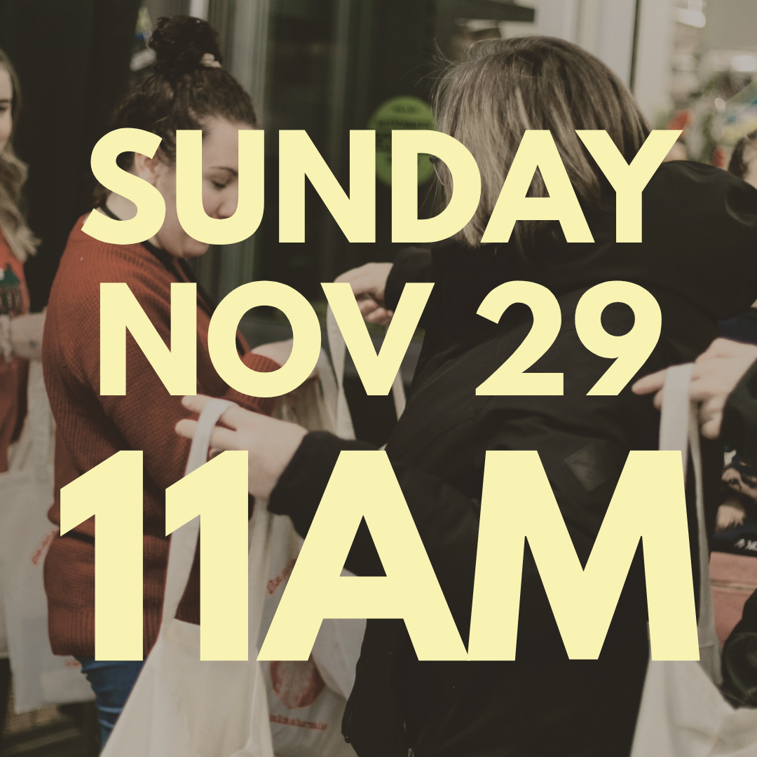 11 AM - Sask Maker Sale Christmas Market Ticket - SUNDAY, November 29th, 2026