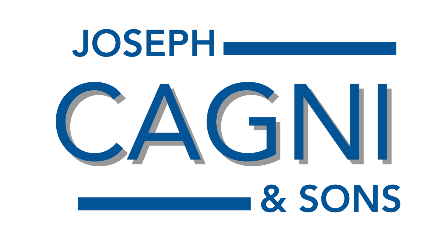JOSEPH CAGNI &amp; SONS