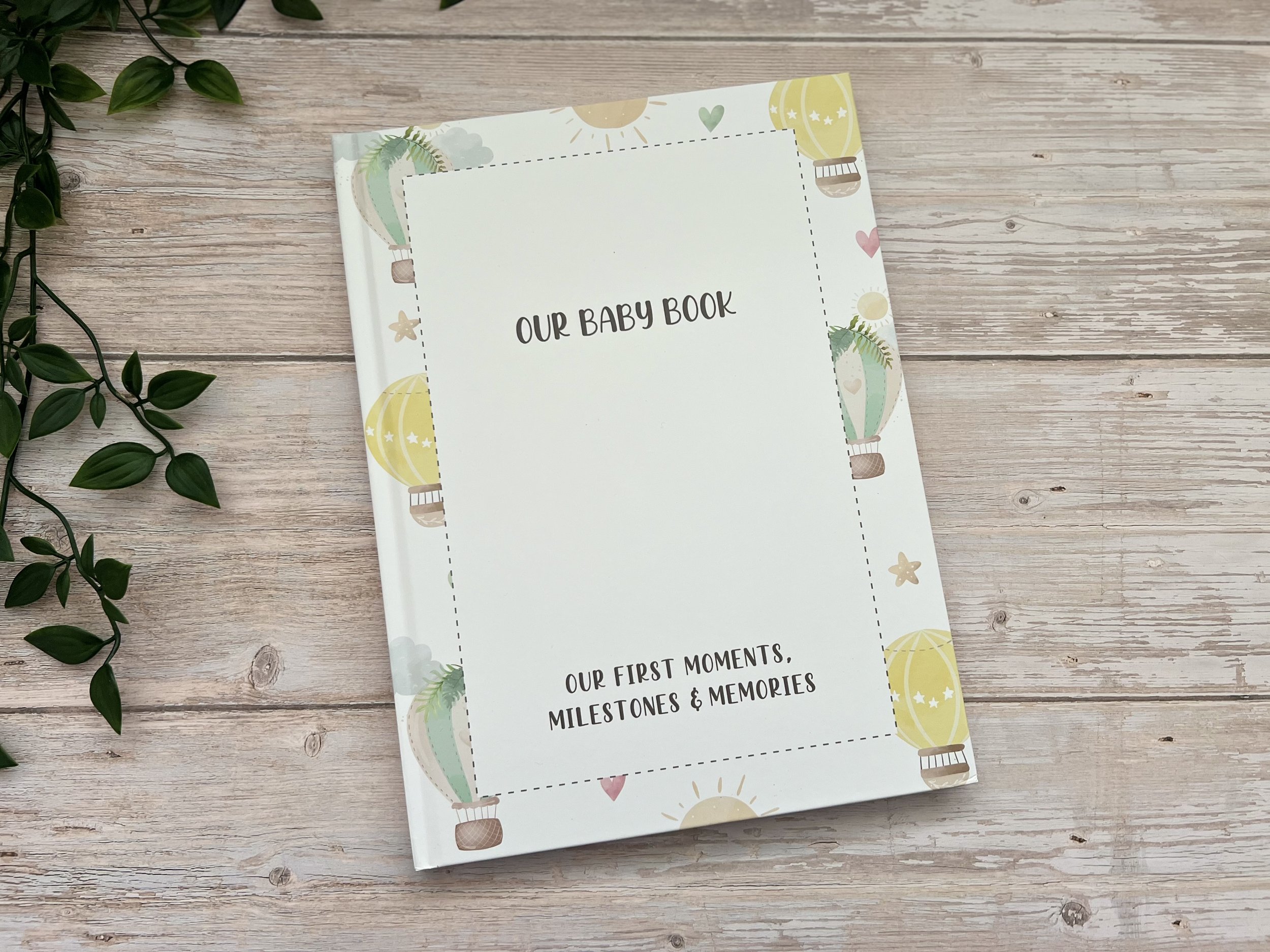 Twin Memory Book | Bump To Birth Journal | Twin Baby Gift