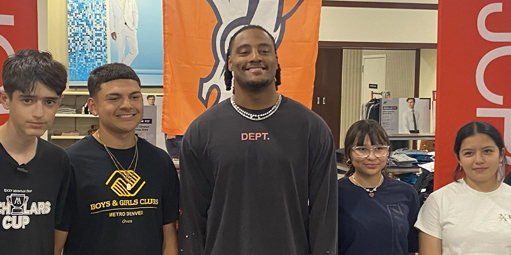 Broncos’ Nik Bonitto provides fashion tips for graduating teens, getting tips to improve game