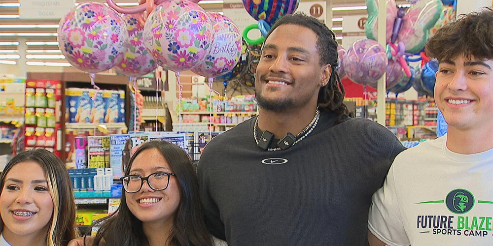 Denver Broncos linebacker Nik Bonitto joins efforts to fight childhood hunger