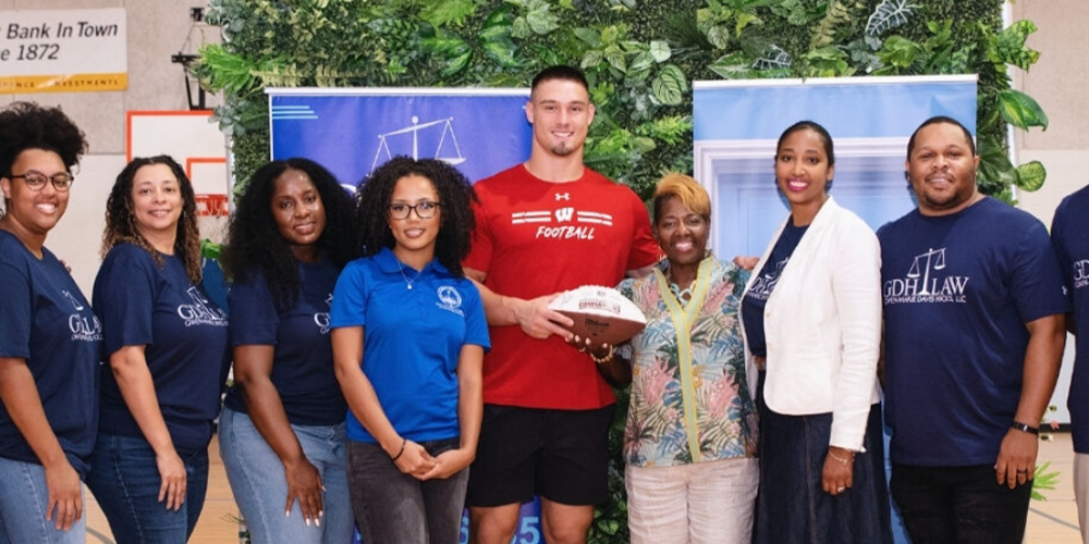 Leo Chenal and GDH Law Firm Partner for Back-to-School Giveaway at Boys and Girls Clubs of Greater Washington
