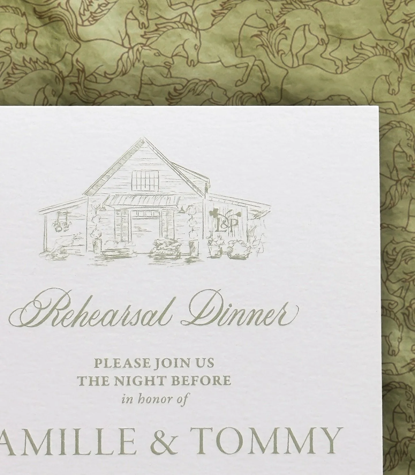 a little sneak peak into the sweetest rehearsal dinner invitation💌 OBSESSED is an understatement. 
 
#wedding #rehearsaldinner #invitation #weddinginvitation #bride #calligraphy #weddingstationery #weddingdesigner