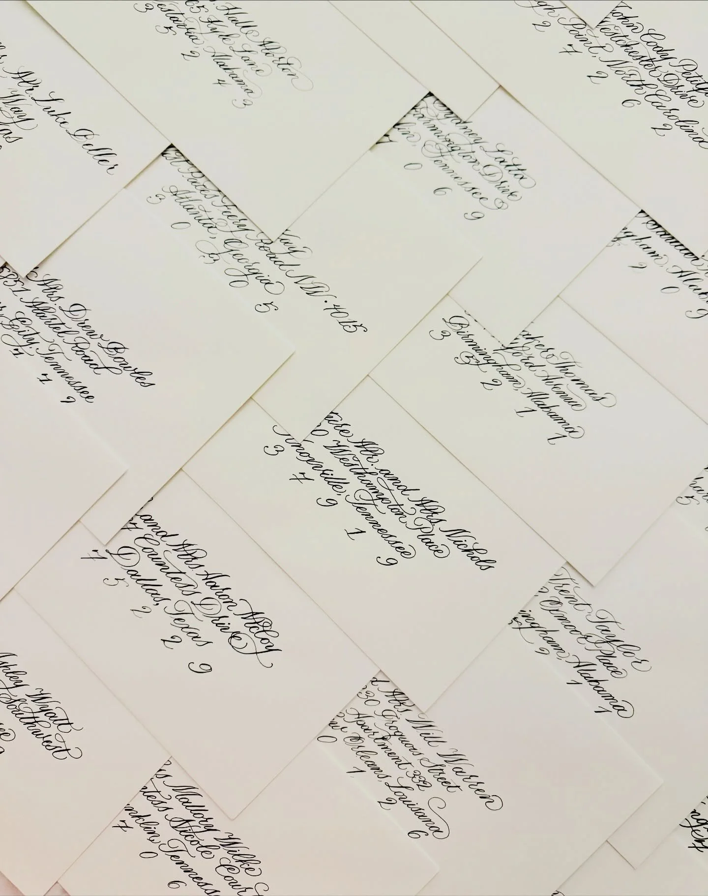 calligraphy guest addressing will always have my heart❣️❣️❣️