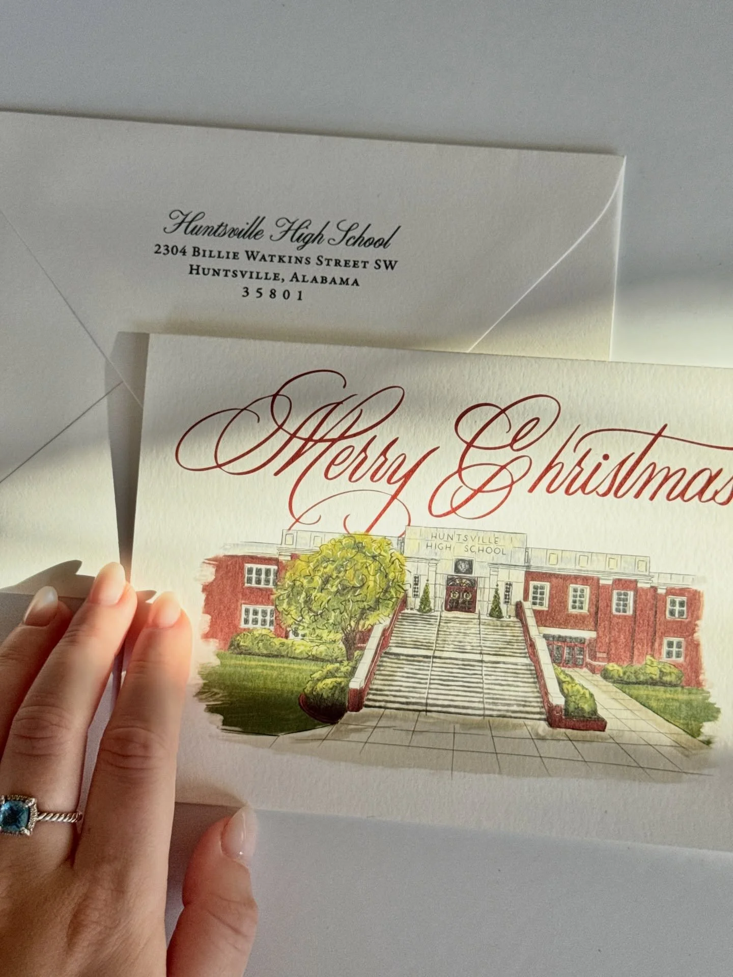 some Christmas Cards I created for Huntsville High School! 🎄🫶🏼✨
loved making these ❣️❣️❣️