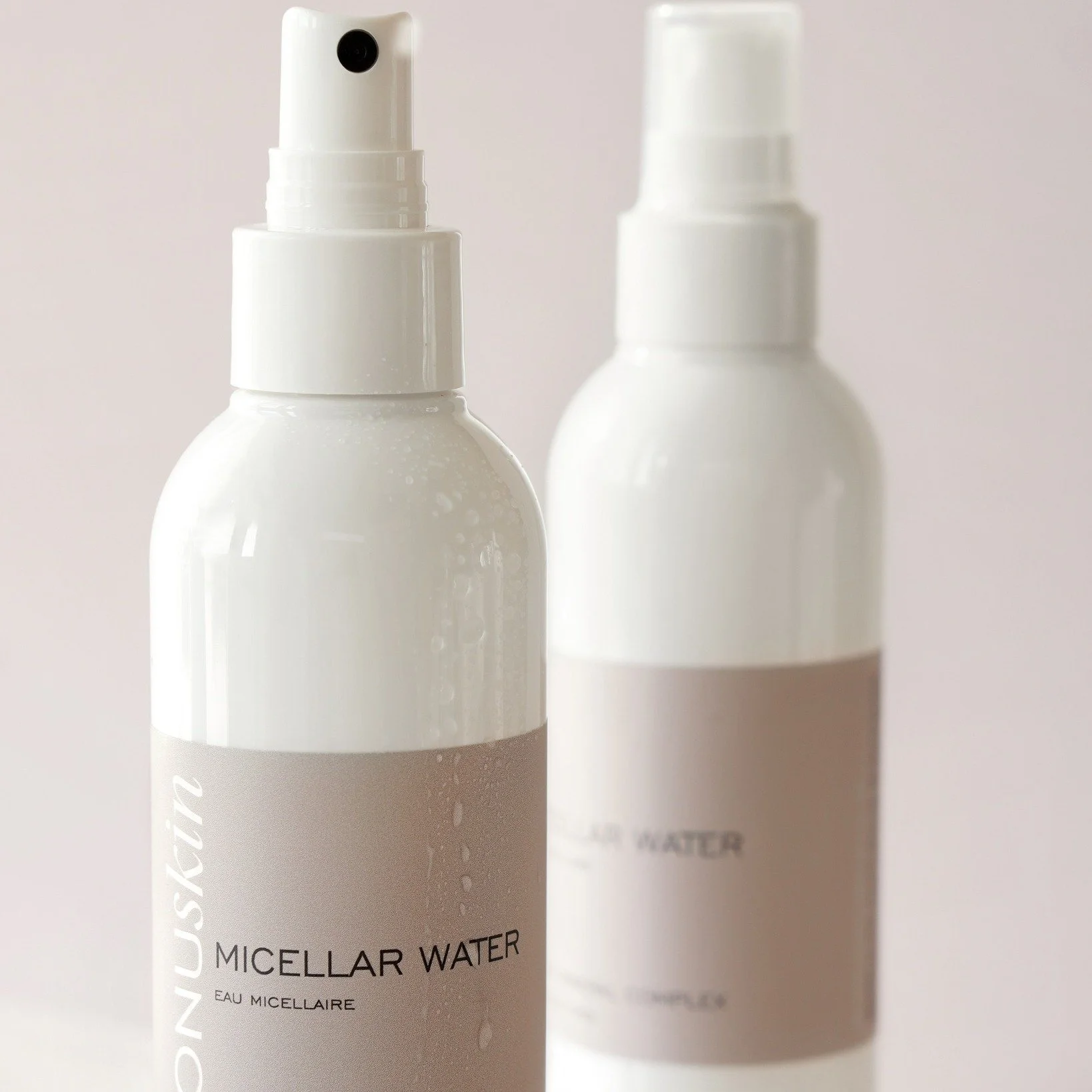 Night-Time Double Cleanse 🌙🌚

Two steps to truly clean skin. Micellar Water sweeps away makeup and impurities, while Cleansing Balm melts deep into pores to nourish and restore. Together they balance, purify and replenish &mdash; the perfect evenin