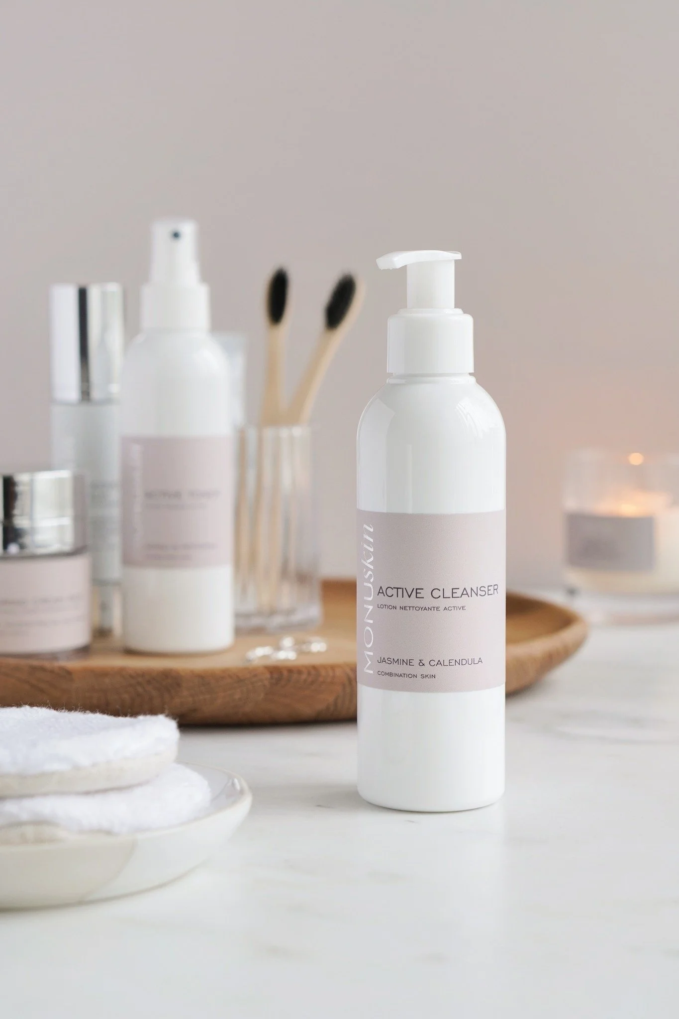 Combination skin can feel like two skin types in one &mdash; oilier through the T-zone, yet drier or more delicate across the cheeks. It needs balance, not overload.

Our Active Cleanser and Active Toner are designed to do exactly that.

The Active C