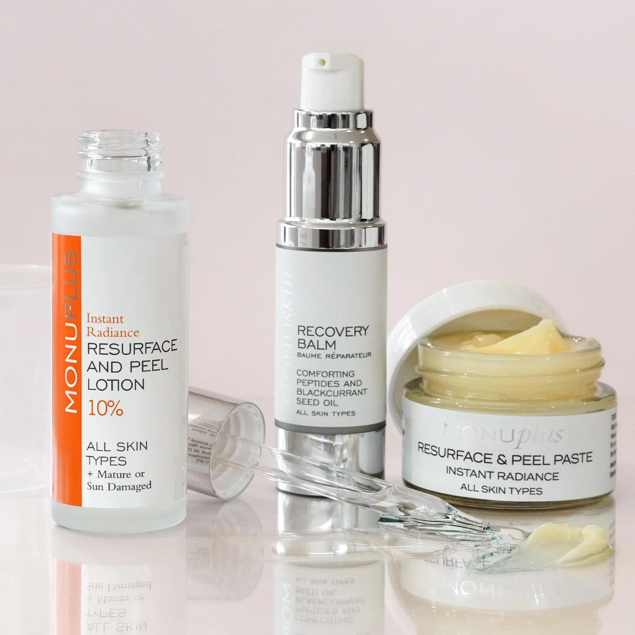 If you love the results of a professional peel, this is how you maintain it.

Our Resurface &amp; Peel Homecare System works gently to refine texture, brighten tone and support natural cell renewal &mdash; helping to improve breakouts, pigmentation a