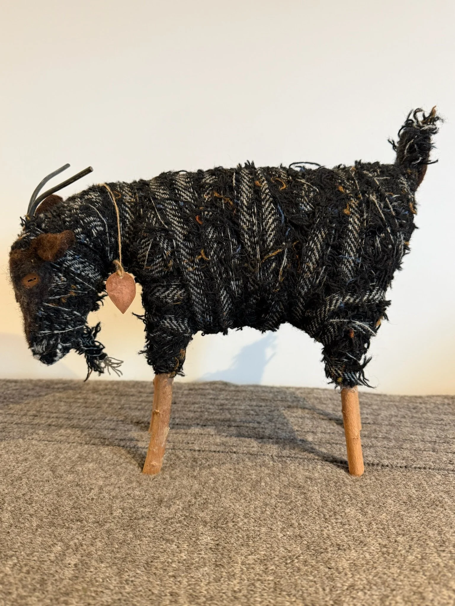 Tweedy Goat by Mairi Hedges