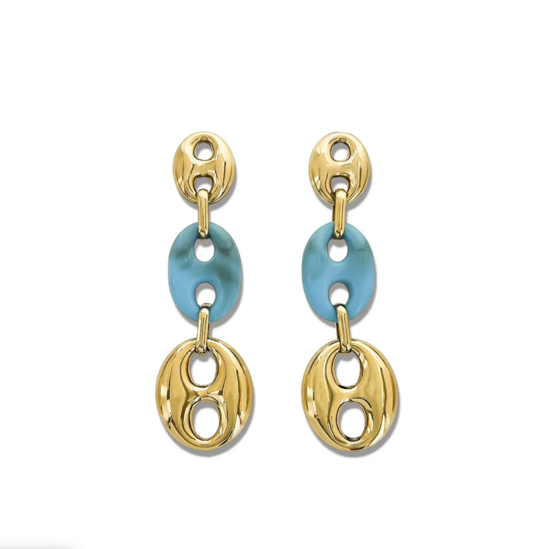 Denim Tide Earrings