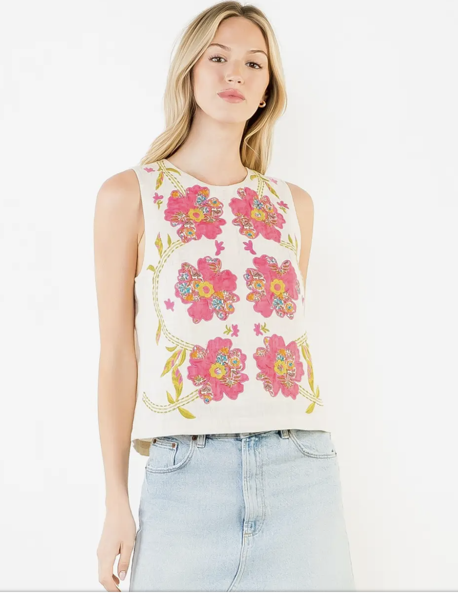 Posy Patch Top