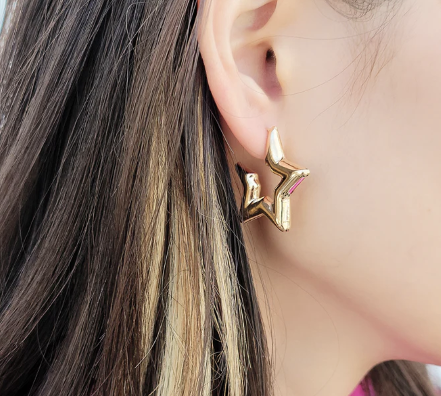 Oval Dome Earring — paper dolls ambler