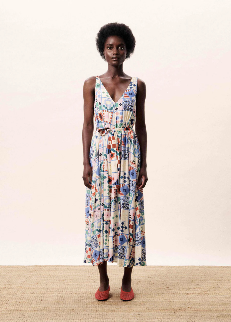 Consordia Artistic Print Dress