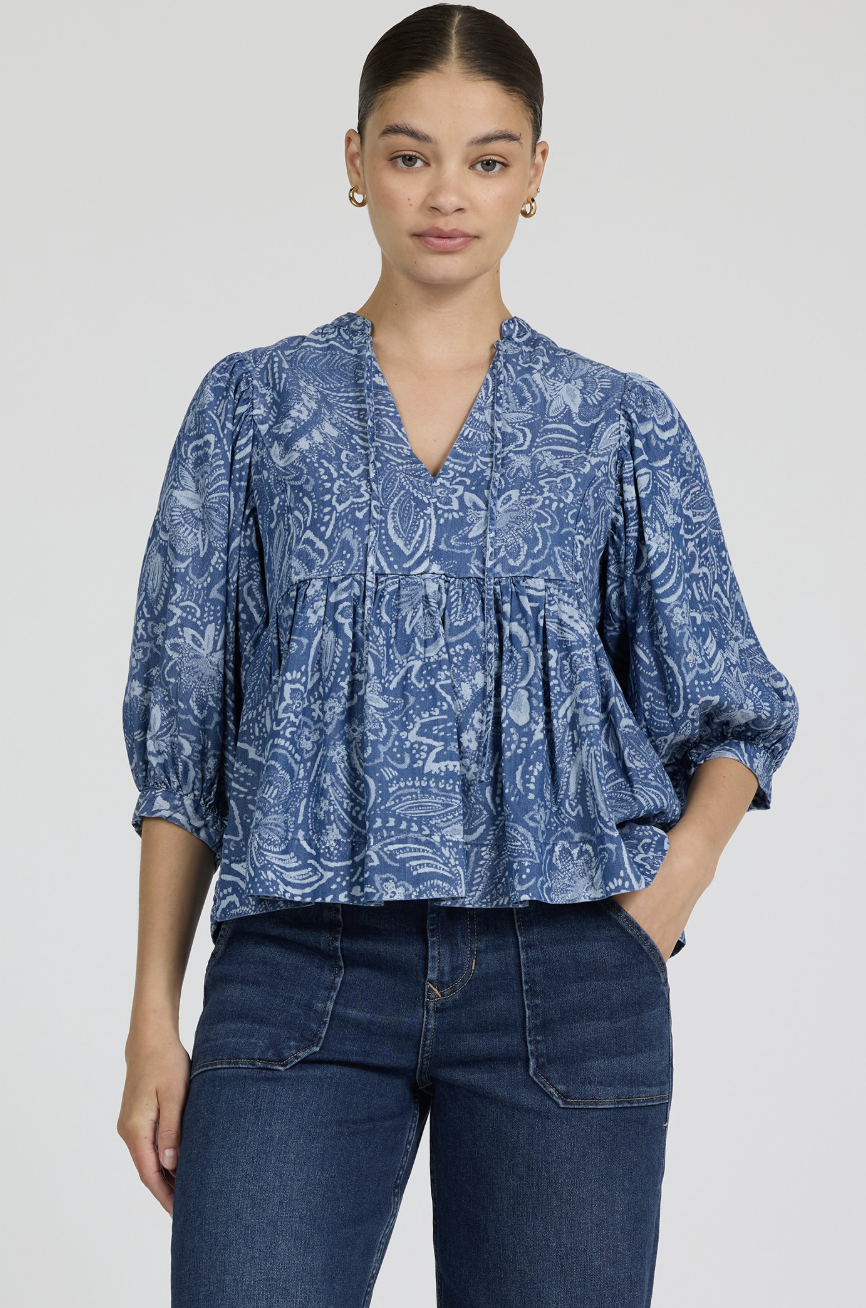 Dear John Malia Paisley Blouse