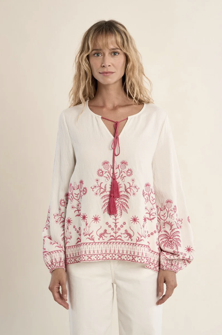 Marbella Bloom Blouse